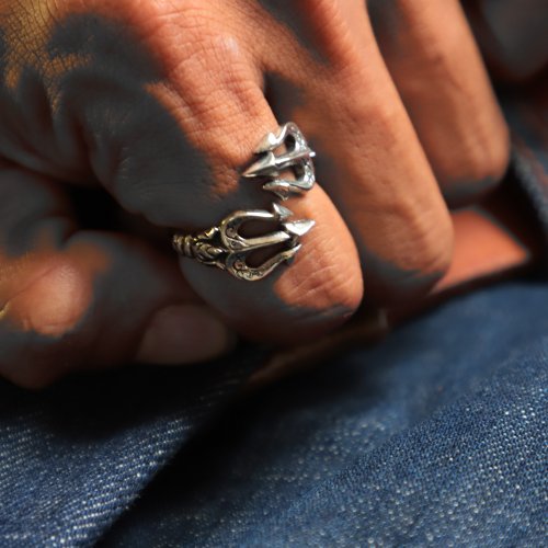 Buy Poseidon Trident Ring Trident Ring Poseidon Ring Ancient