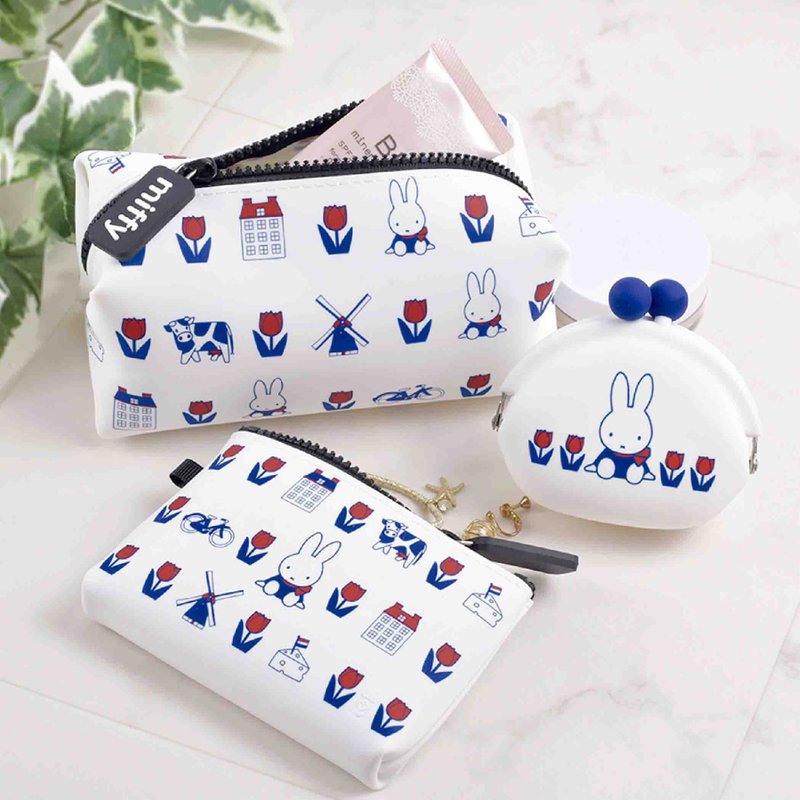 miffy Miffy 65th anniversary limited Silicone storage bag / mouth gold bag - Toiletry Bags & Pouches - Silicone 