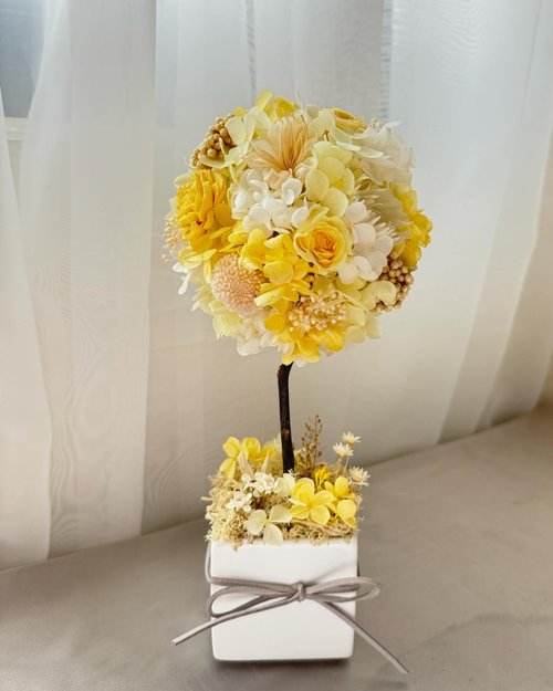 小鹿花巷 永生花許願樹 永生花花球樹