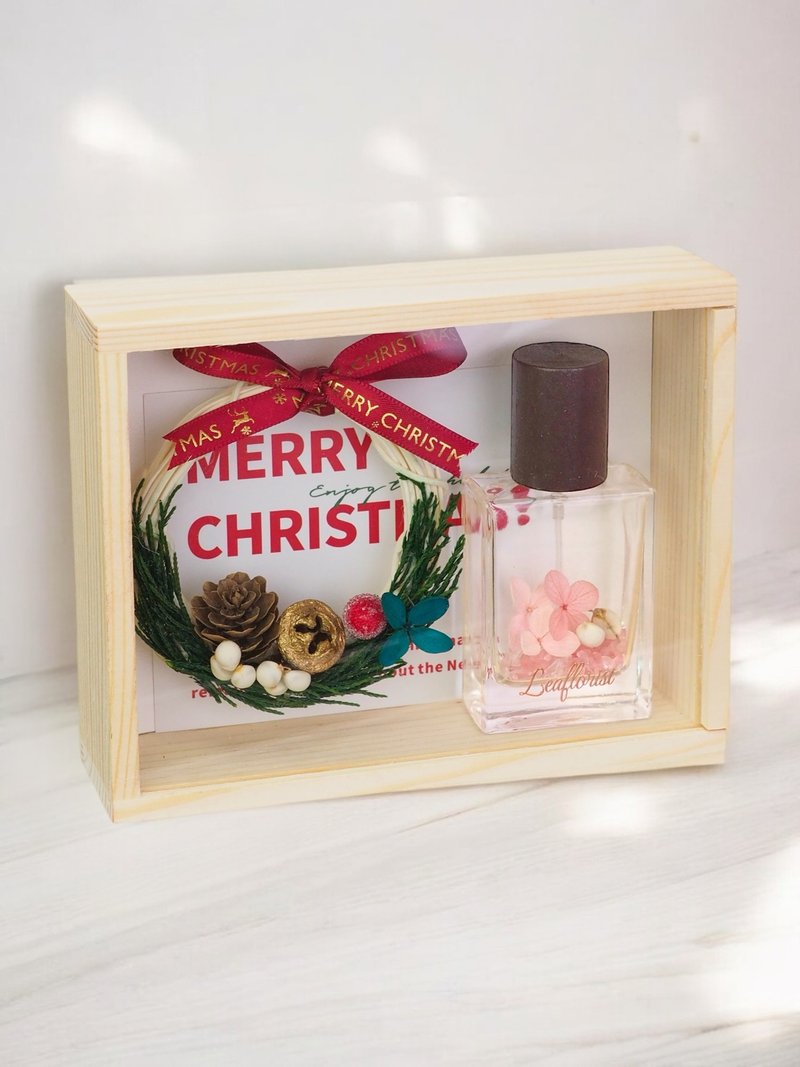 Crystal Preserved Flower Perfume Christmas Gift Box - 4 types to choose from - Fragrances - Plants & Flowers Pink