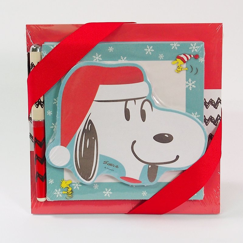 Snoopy Christmas note group (postscript) - การ์ด/โปสการ์ด - กระดาษ สีแดง