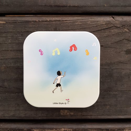 Little-Style 小簡生活式 吸水杯墊-平淡如水