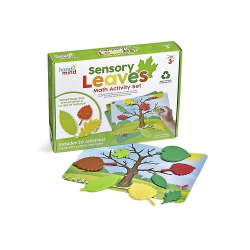 好玩伴．親子選物 美國hand2mind 彩色樹葉遊戲組 | 感覺統合玩具 | 益智數學教具