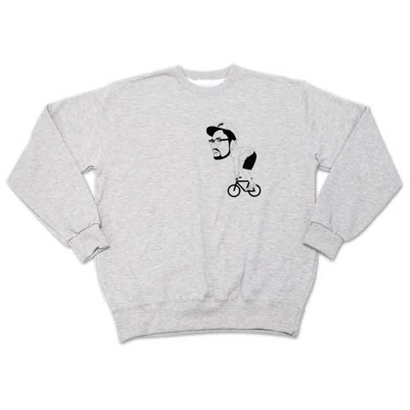 YUJI CYCLING (sweat ash) - Unisex Hoodies & T-Shirts - Other Materials Gray
