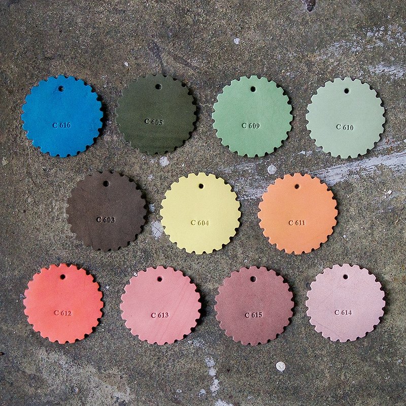 Italian Crust Leather Color。Add-on - Leather Goods - Genuine Leather Multicolor