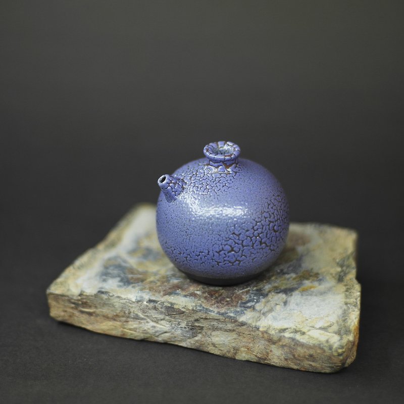 Purple East water droplets Wenpen drop micro flower home decoration - Pottery & Ceramics - Pottery 