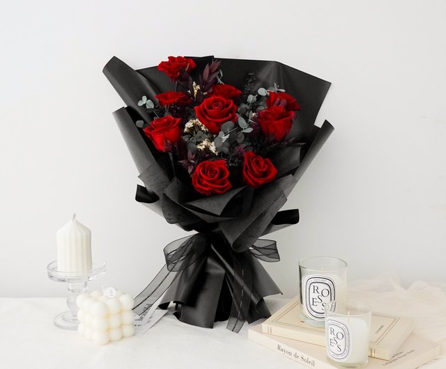 記念日造花バラの花束 Amazon｜BisesFlower(ビズフラワー)【クール便出荷】バラ 花束 108本