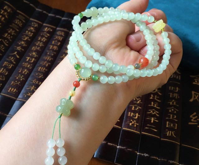 中国和田玉(ホータン玉)のブレスレット 中国和田玉(ホータン玉)のブレスレット 羊脂玉