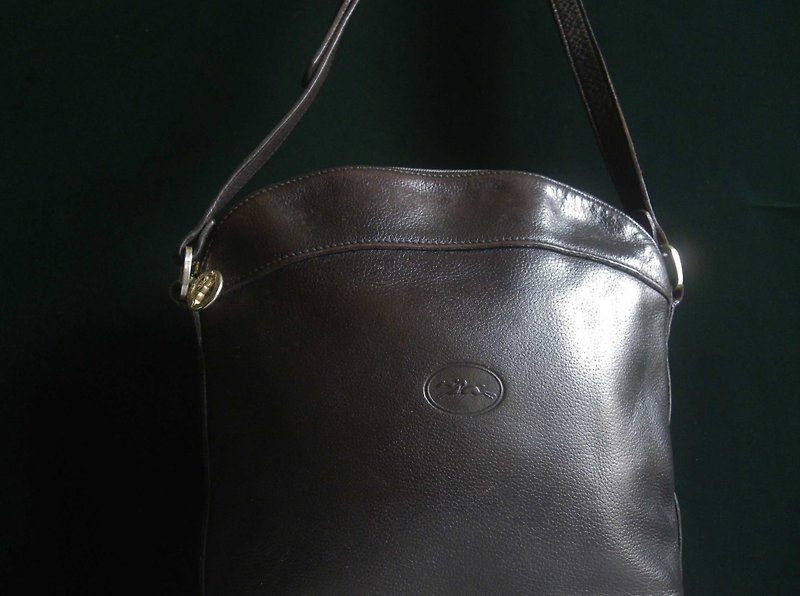 [OLD-TIME OLD-TIME] Rarely seen early second-hand antique LONGCHAMP shoulder bag