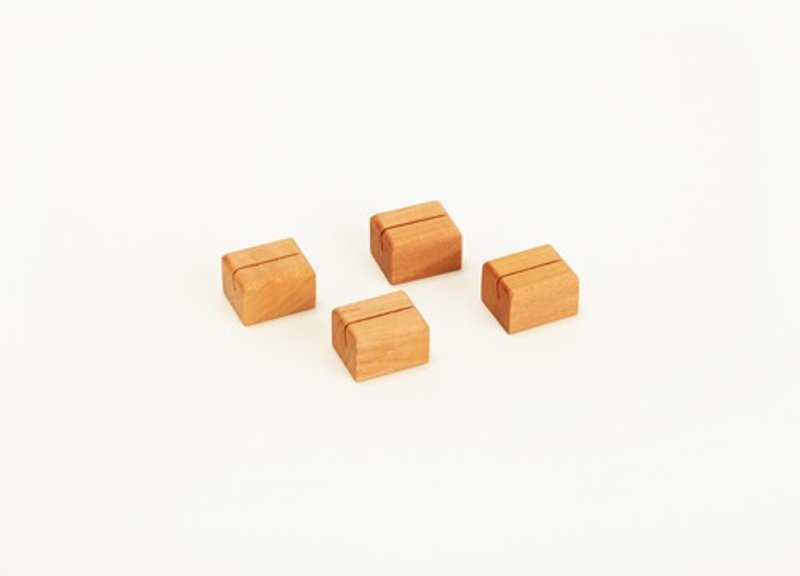 りんごの木のカード立て　4個セット - 文件夾/資料夾 - 木頭 
