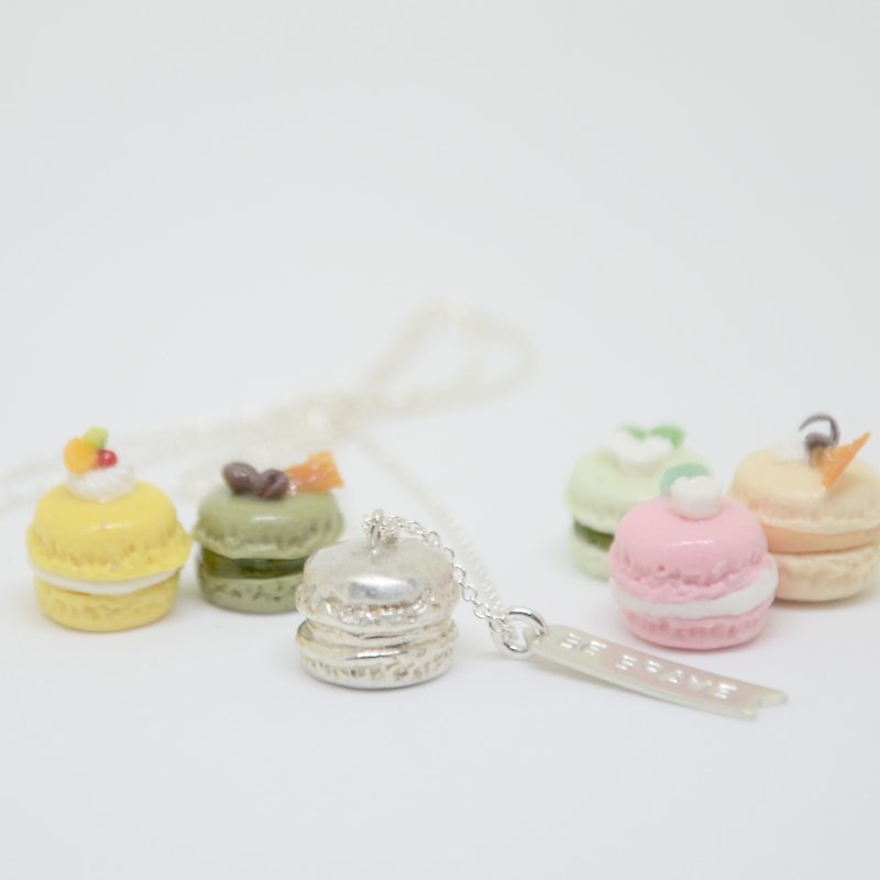 Macaron necklace - Necklaces - Other Metals Multicolor