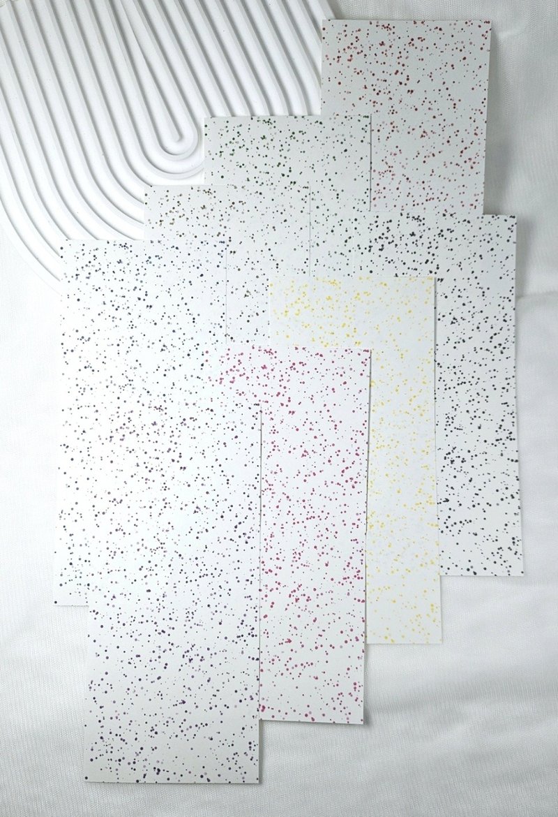 Pepper design background paper - 便條紙/便利貼 - 紙 多色