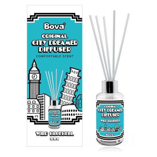 BOVA法柏 【官方現貨】法柏Bova 擴香瓶 城市夢想家 藍風鈴 100ml
