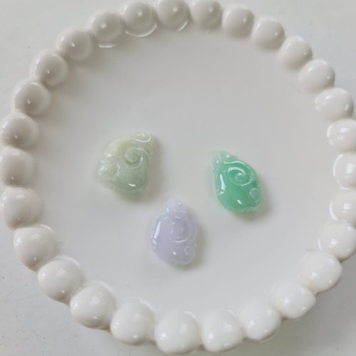 緣圓翡翠 事事如意吊墜隨意扣 | 天然緬甸玉A貨翡翠