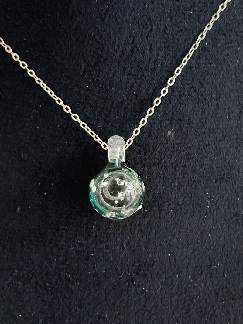 彩虹骨灰琉璃-客製化 - 項鍊 - 玻璃 