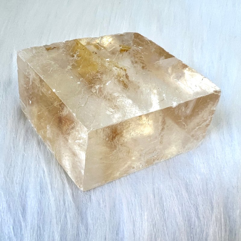 黃方解石原石 | 水晶 | 水晶原石 | 水晶擺件 - 擺飾/家飾品 - 水晶 黃色