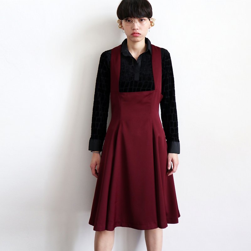 Pumpkin Vintage. Vintage strap dress - Skirts - Polyester 