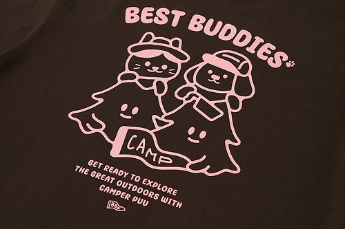 KUKKA OUTDOOR LIFESTYLE Camper Puu - 巧克力色T恤 寵物 人寵穿搭 中性服裝