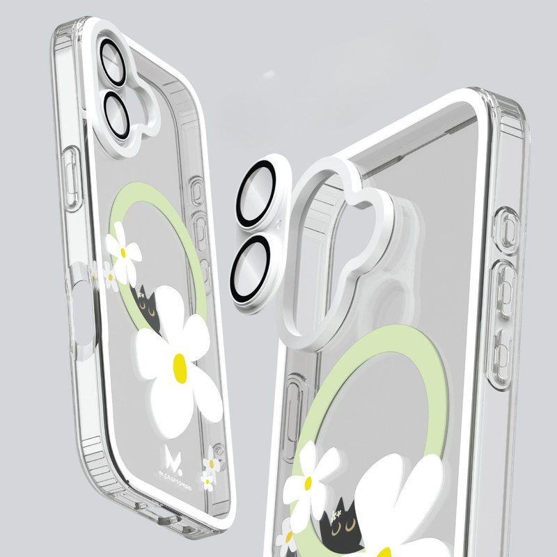 M.Craftsman iPhone 17 手機殼連鏡頭保護片 Magsafe防黃 - 手機殼/手機套 - 其他材質 白色