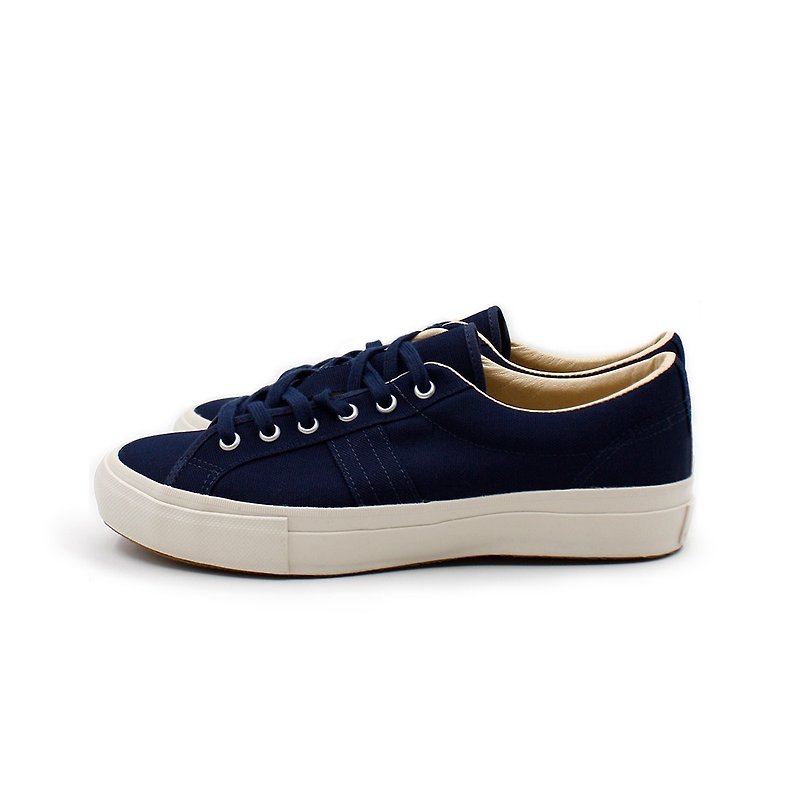 Japanese Kurume Moonstar Craftsman Brand-ROUND OUT-NAVY - Men's Casual Shoes - Other Materials Blue