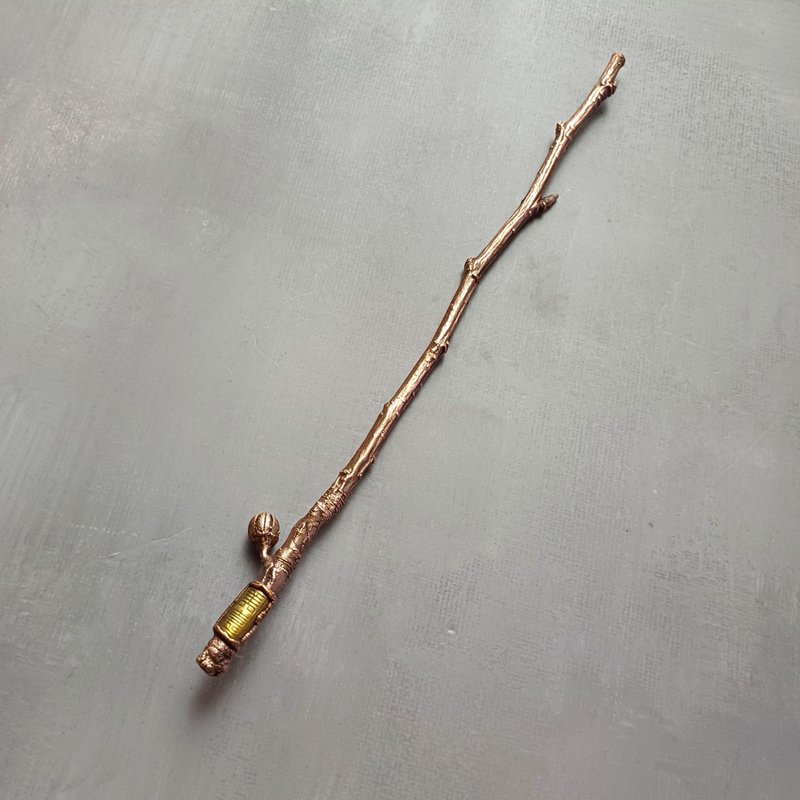 手製-自然系茶撥-3251 - 茶壺/茶杯/茶具 - 銅/黃銅 咖啡色