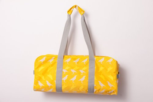 Big Travel Bag / Crested Myna No.5 / Tropical Yellow