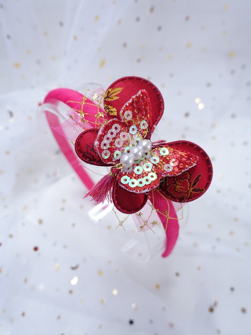 Headband butterfly - Hair Accessories - Other Materials 