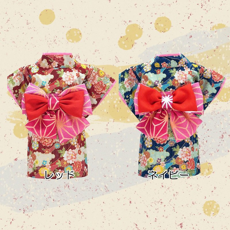 Japanese Handmade Pet Kimono Women's Kimono (OTB0003) Free Shipping - Clothing & Accessories - Cotton & Hemp 