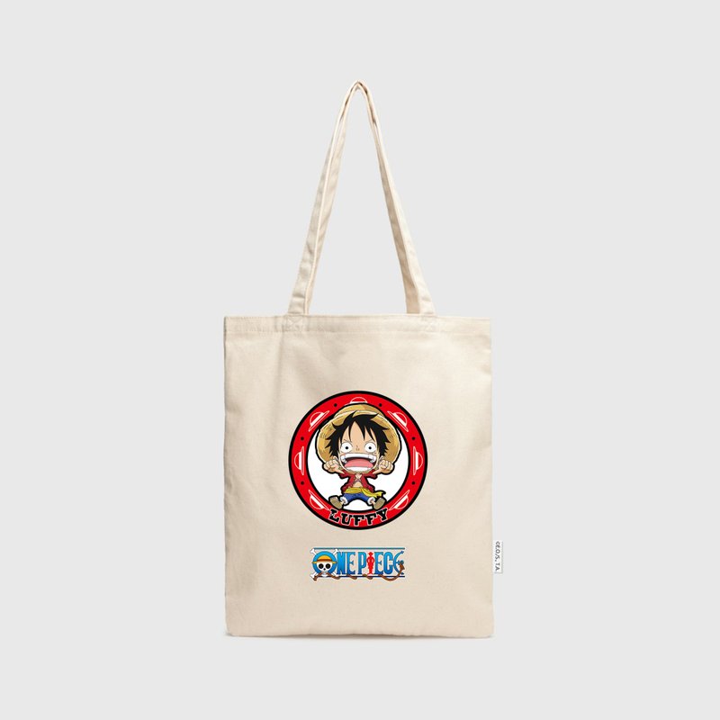 【ONE PIECE】One Piece Officially Authorized Peripheral Products SD-B Tote Bag Wano Country Canvas Bag - กระเป๋าถือ - วัสดุอีโค หลากหลายสี