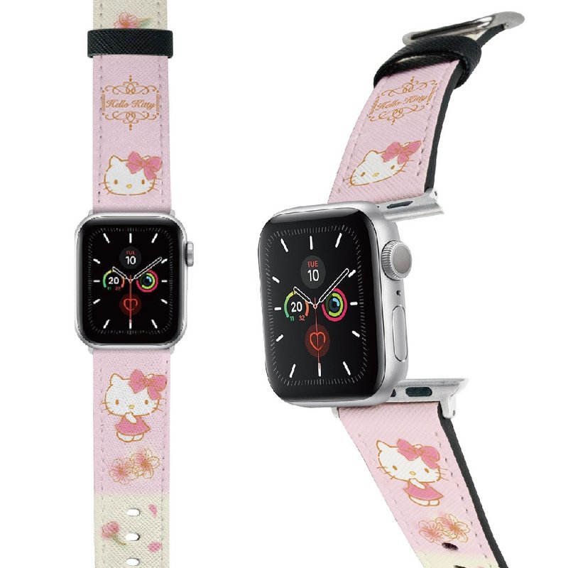 【Hong Man】Sanrio Apple Watchband - สายนาฬิกา - หนังเทียม สึชมพู