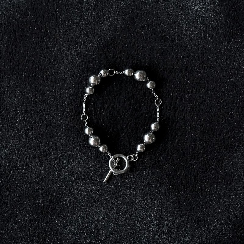 Metal Ball Drop Bracelet - 手鍊/手鐲 - 其他材質 