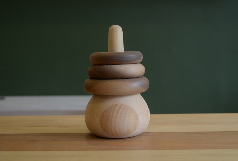 モンテッソーリ教材 - 輪投げ - 知育玩具・ぬいぐるみ - 木製 透明