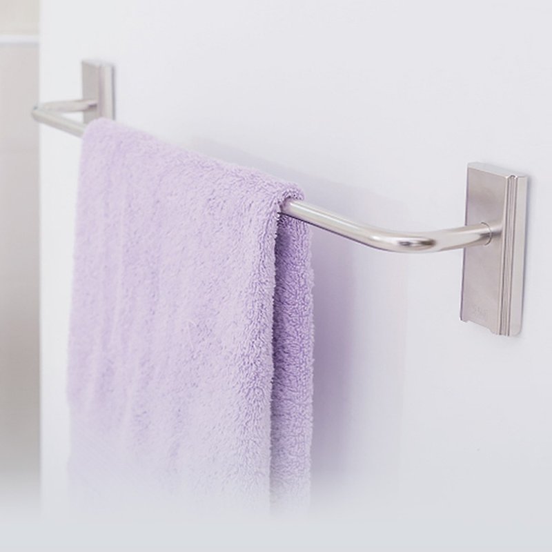 3M 17672C 無痕金屬防水收納系列-毛巾架 - 衛浴用品/浴室收納 - 其他金屬 銀色