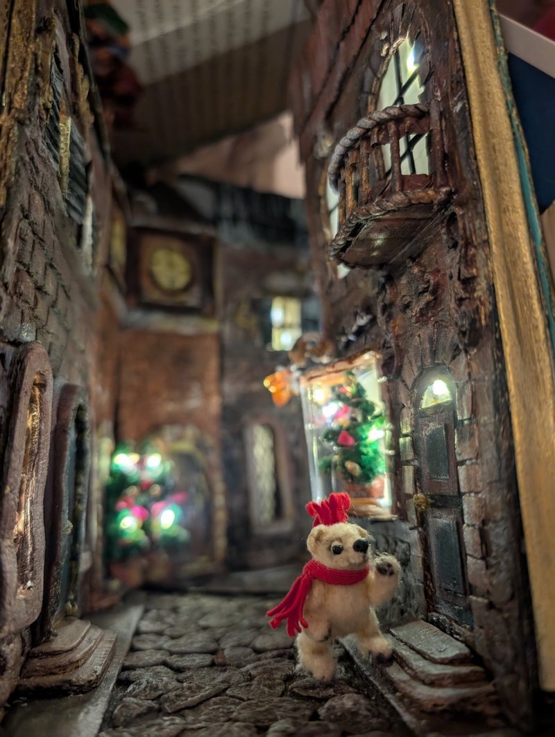 Book-nook (book corner) - 壁貼/牆壁裝飾 - 紙 多色
