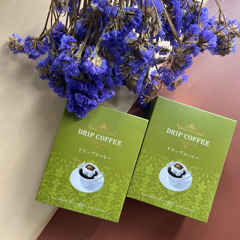 【熾咖啡】濾掛式 小圓豆 5入/盒 - 咖啡/咖啡豆 - 其他材質 綠色