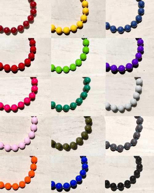 20MM beads phone chain。Customer-made color design