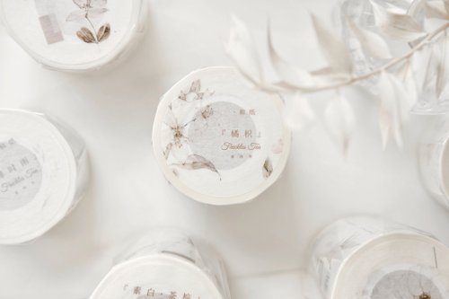 在庫あり】Vol.3 純白無地ホワイトテープセット 節分特製付箋