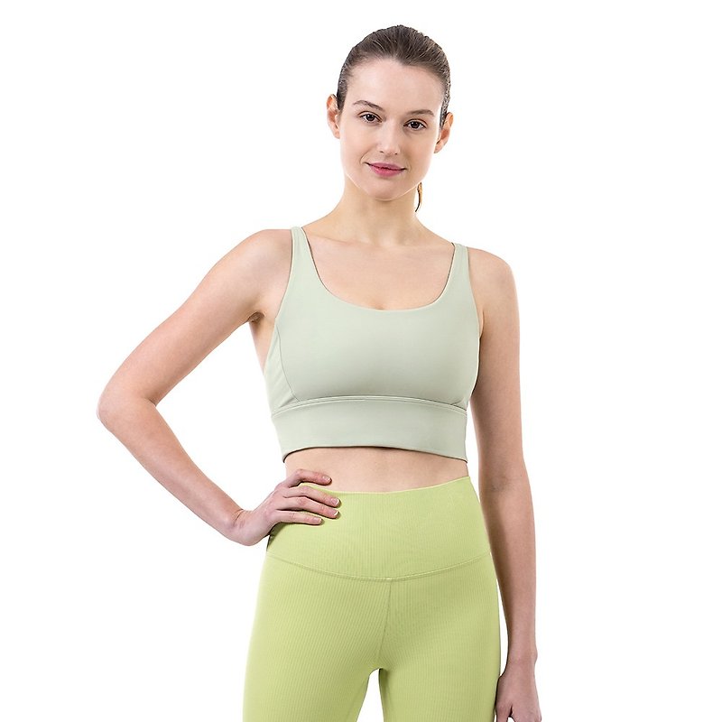【NAMASTE】Amelia - Mist Olive - Women's Athletic Underwear - Nylon Green