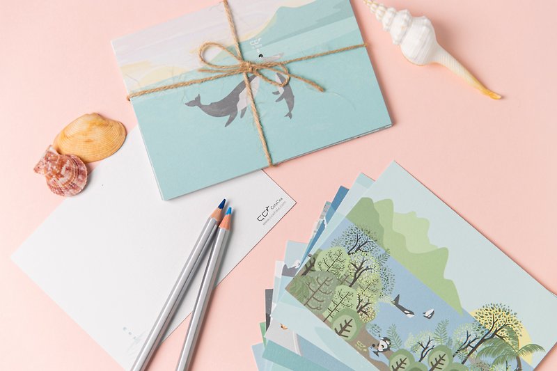 | Postcard | Dream Serie (Set) - Cards & Postcards - Paper Multicolor