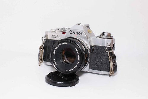 Canon AV-1+FD 50mm f1.8 S.C.底片相機組- 設計館瑞克先生-底片相機