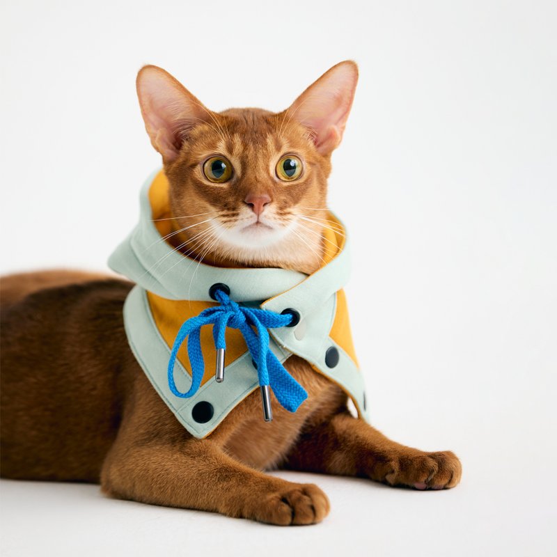 Sundae -Hooded cape - ชุดสัตว์เลี้ยง - วัสดุอื่นๆ 