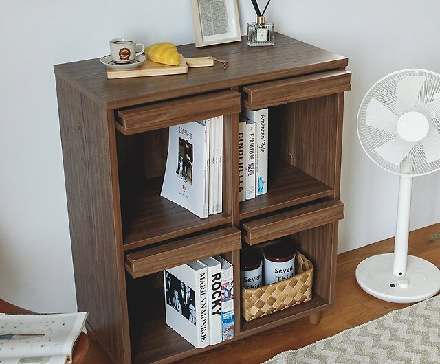 WOORI wooden four-door book and newspaper storage cabinet - Shop PEACHYLIFE  Other Furniture - Pinkoi