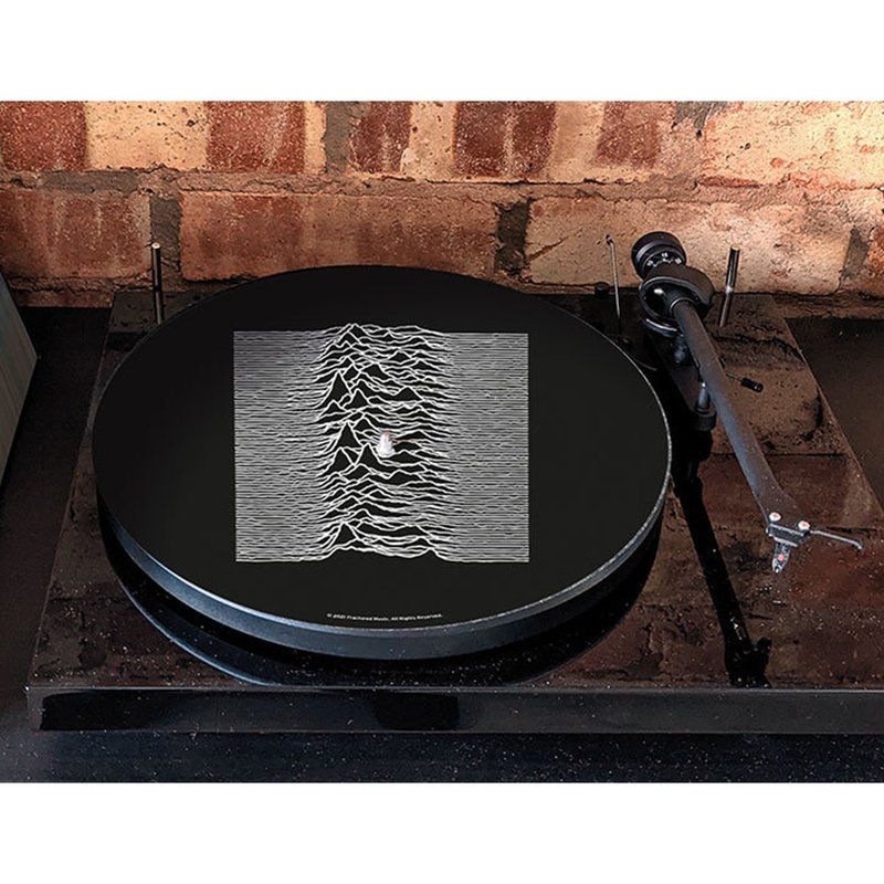 【Joy Division】歡樂分隊(UNKNOWN PLEASURES)- 進口黑膠唱盤墊 - 擺飾/家飾品 - 其他材質 