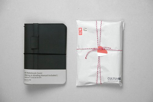 CULTU-RE iF德國設計獎手帳筆記本三件組.客製化自選聖誕禮物包裝.黑