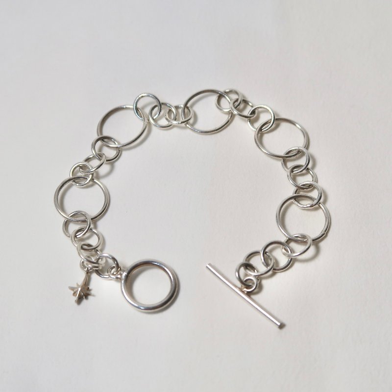|| chun x chun || × seaweed × 925 sterling silver foam bracelet - Bracelets - Sterling Silver Silver
