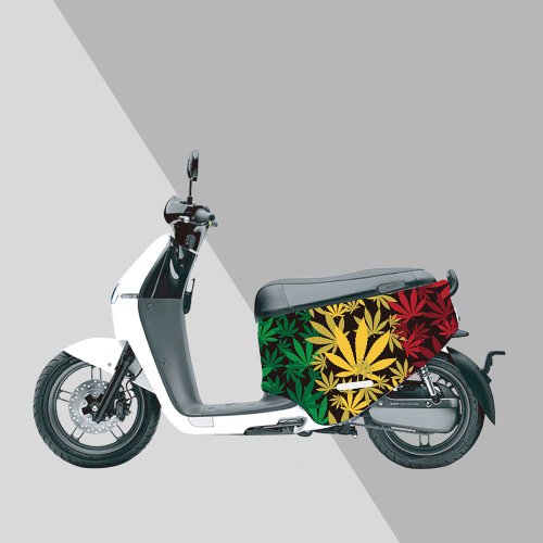 JB Design文創設計 gogoro防刮車套-iD70 大麻葉