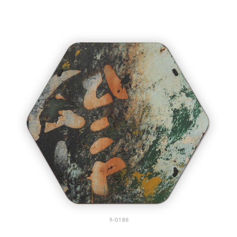 台電熱墊【噴漆字】B-0186 退役變電箱再製計畫 - 餐桌布/桌巾/餐墊 - 其他金屬 綠色