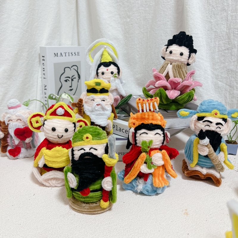 【手工訂製】 神仙佛祖篇 毛根公仔 - 其他 - 其他材質 