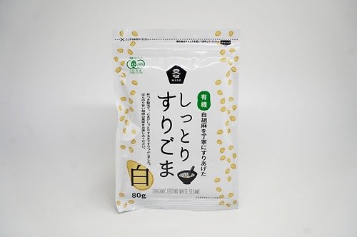 FOOD&COMPANY / TOKYO Japan 【日本直送】有機しっとりすりごま 白 80g