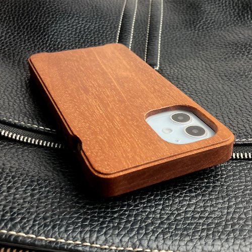 Wood & Leather Goods LIFE 【受注生産】実績と安心サポート iPhone 12 mini 専用木製ケース